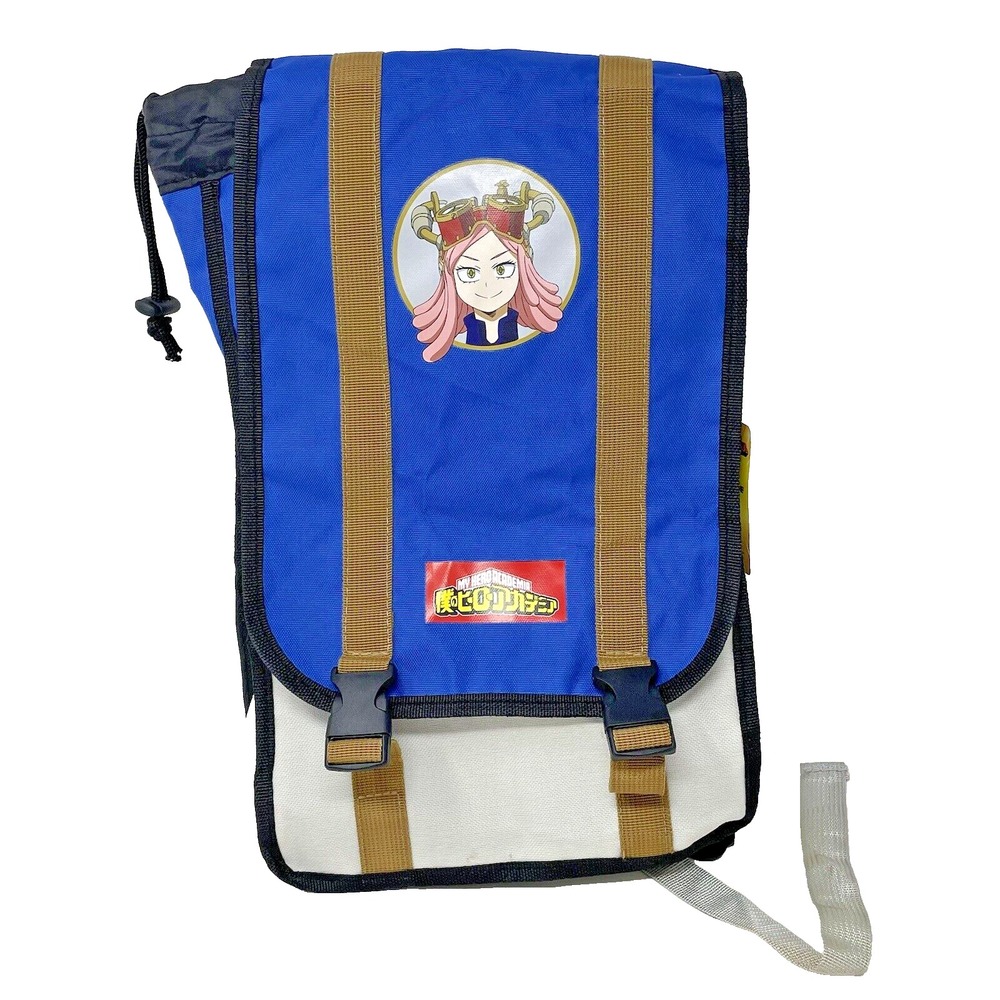 My Hero Academia Mei‎ Hatsume Messenger Backpack NWT 15"x10"x5" Culturefly